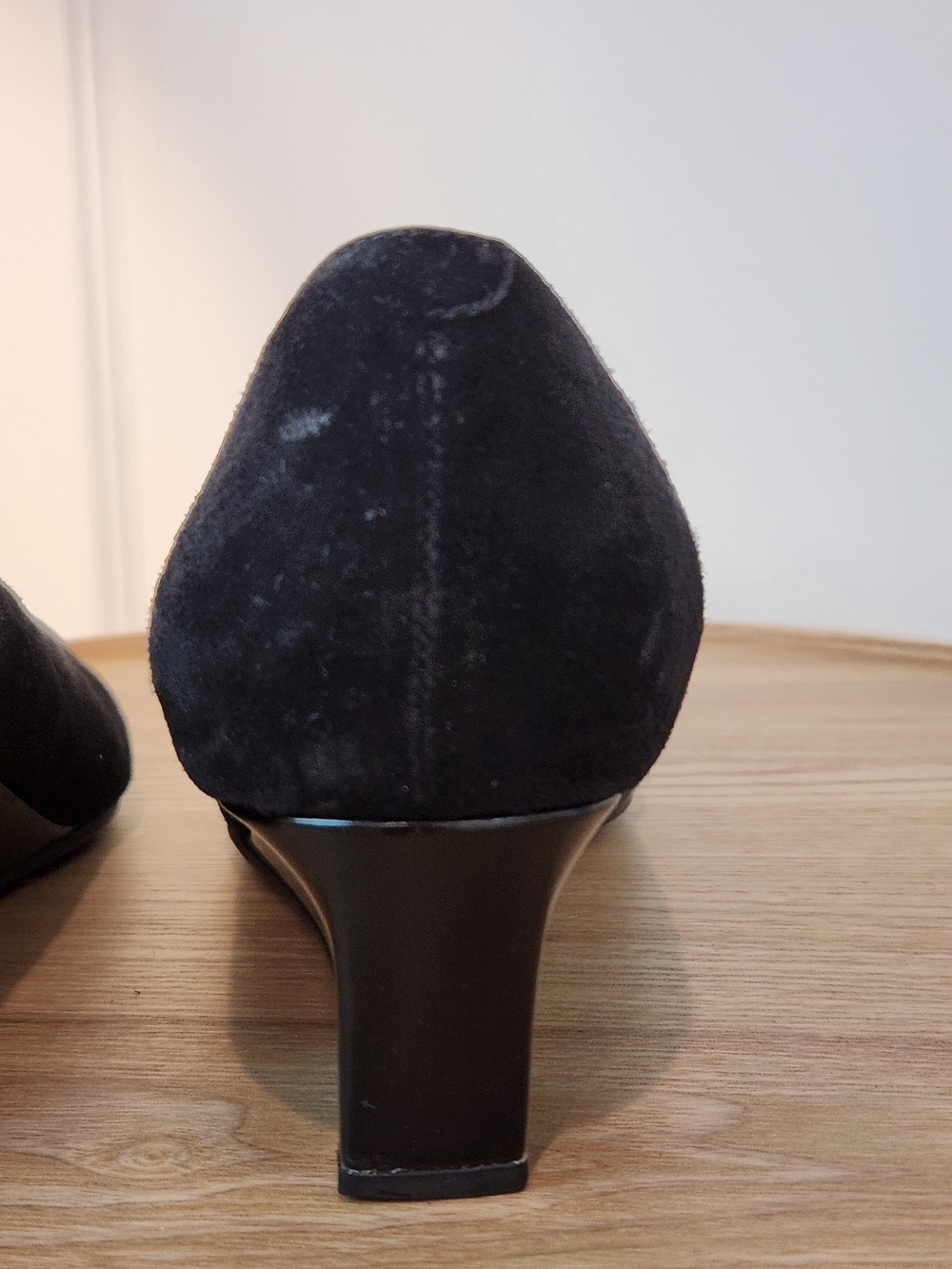 Tod's Black Suede Low Heel Pumps - Picture 12 of 12